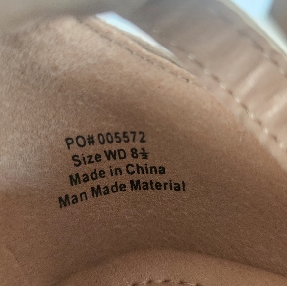 Womens Foster Tru Comfort Foam Almond Toe Block Heel Pumps Size 8.5 - Picture 4 of 9